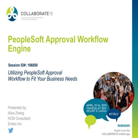 PeopleSoft Approval Workflow Engine