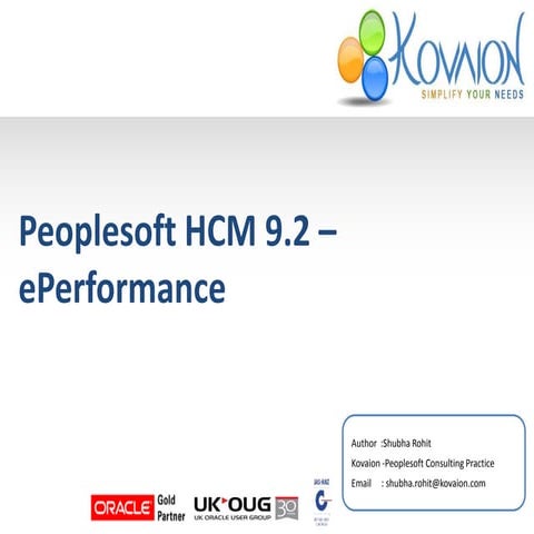 Peoplesoft e performance transaction process