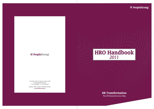 People strong hro handbook V 1.0