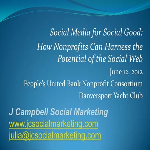 How Nonprofits Can Harness the Power of Social Media