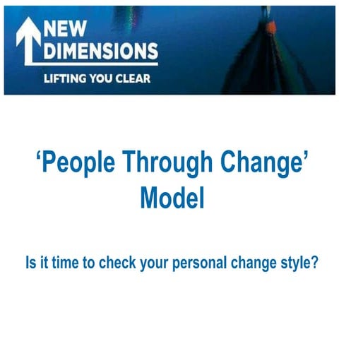 People through change presentation