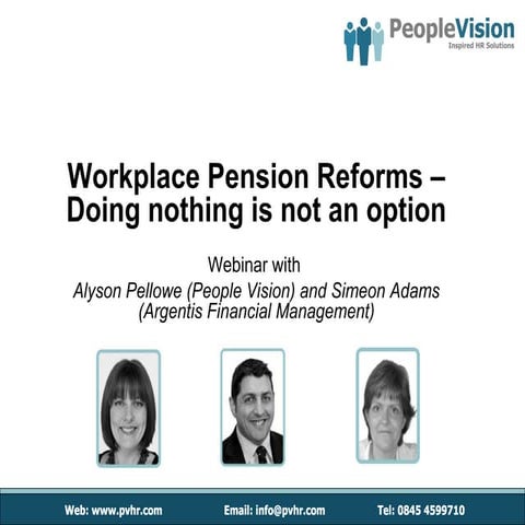 Pension Reform - People Vision