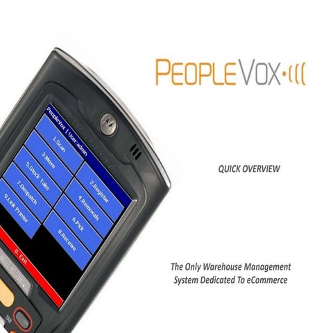 Why ecommerce companies put a warehouse management system in_Peoplevox 2012