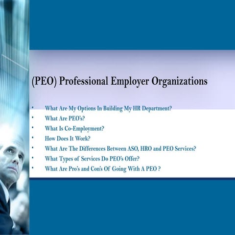 Peo Presentation | PPT