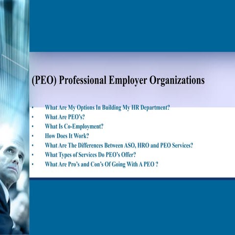 Peo Presentation | PPT