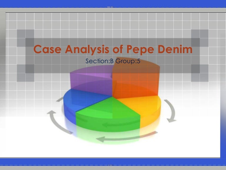 Costing in pepe denim case study 08 picture