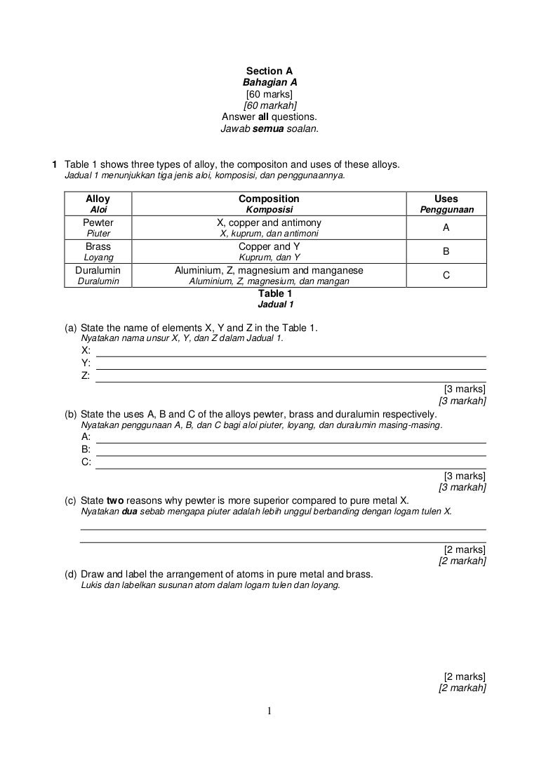 Peperiksaan Percubaan Spm 2013