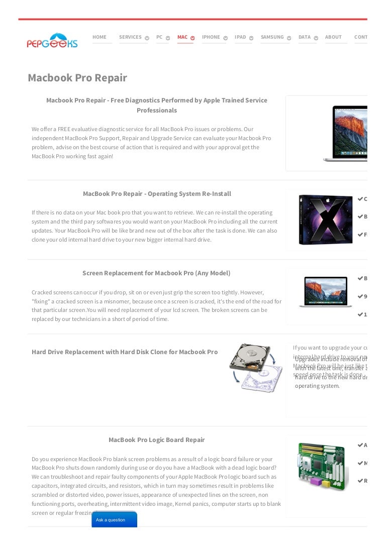 Pepgeeks commacrepairmacbookproservicecost