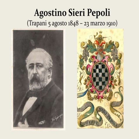ATTPT - Agostino Pepoli, uomo e collezionista | PPTX