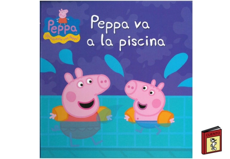 Peppa pig va a la piscina