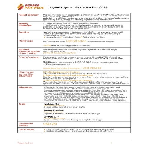 Pepper Pay | PDF