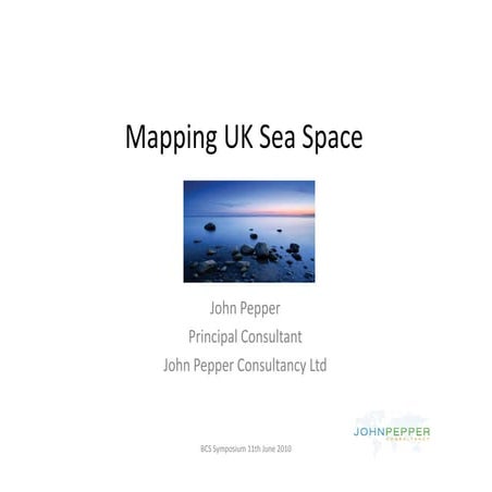 Mapping UK Sea Space