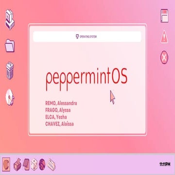 PEPPERMINT os advandtages and disadvantages.pptx