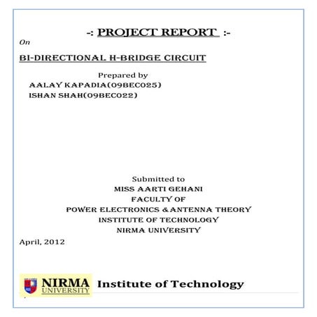 Bi-directional h-bridge circuit