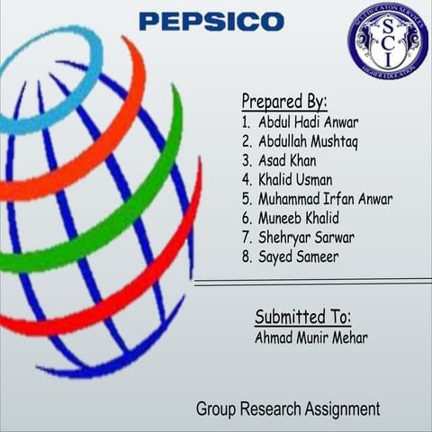 PepsiCo 2014 Presentation 