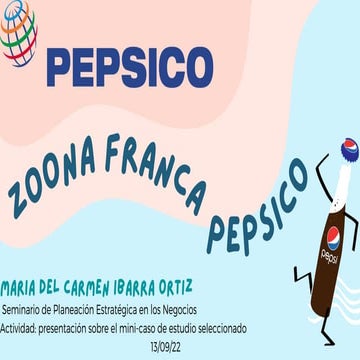 Mini caso pepsico | PPTX
