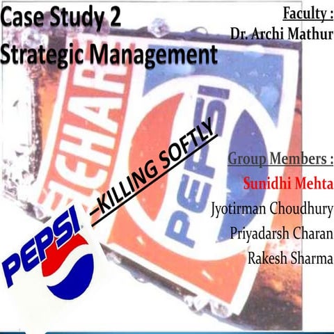 Pepsico case study