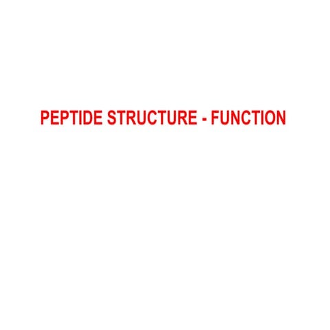 Peptide+structure