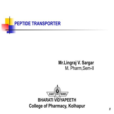 Peptide transporter