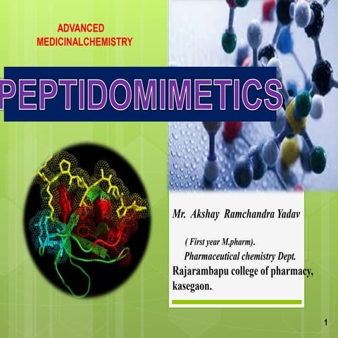 Peptidomimetics