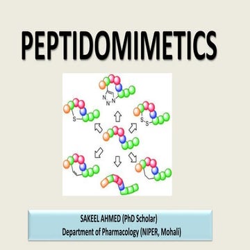 Peptidomimetics