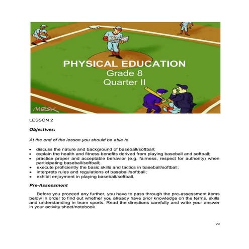 Grade 8 PE module(Q2.2)