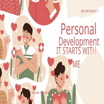 Module 1: Personal Development | PPTX