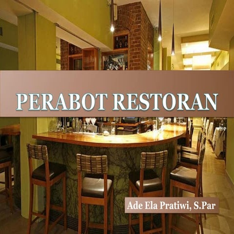 Perabot restoran