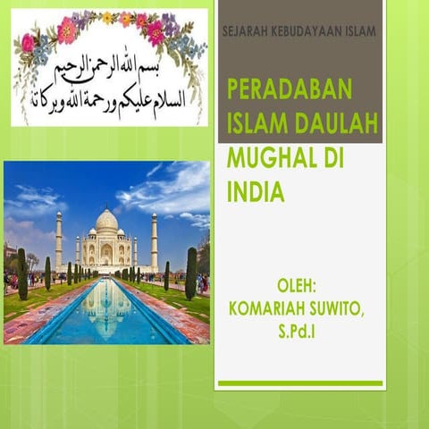 Daulah Mughal, Mughal Empire, Peradaban Islam, Sejarah Kebudayaan Islam ...