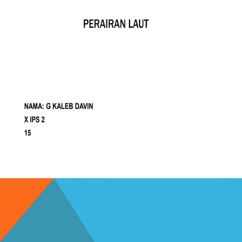 Perairan laut