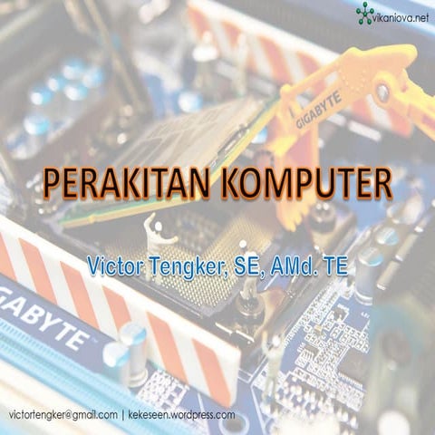 Perakitan komputer media penyimpan