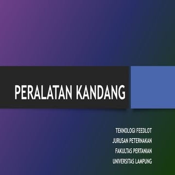 Anatomi reproduksi jantan dan betina pada sapi dan babi | PPTX