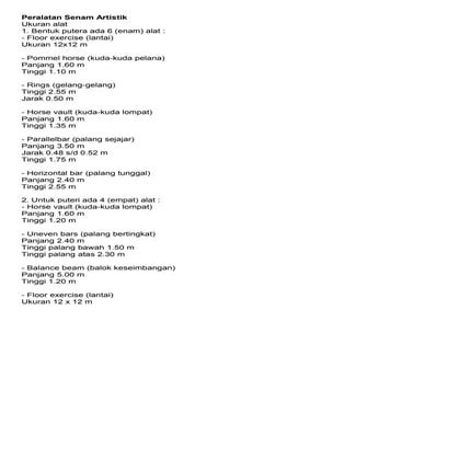 ALAT DAN GAMBAR SENAM LANTAI