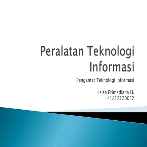 Peralatan teknologi informasi modul 3