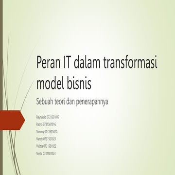 Peranan_IT_dalam_bisnis Universitas Bina Insani Kota bekasi