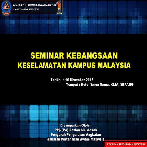 Peranan jpam di ipt | PPT