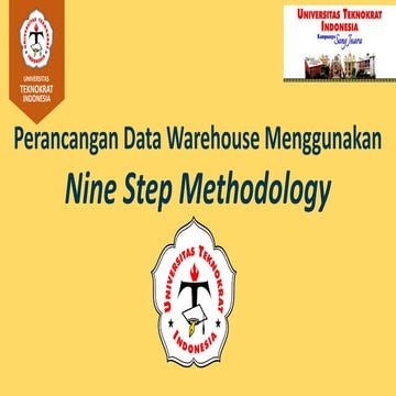 Perancangan data warehouse