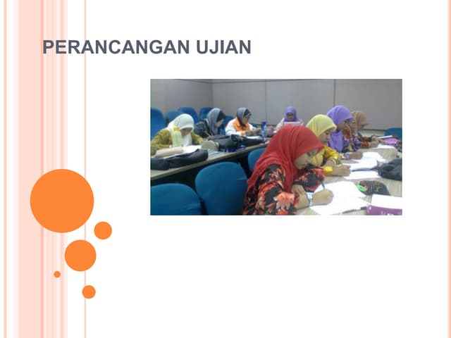 Perancangan ujian