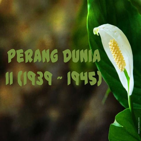 Perang Dunia 2 (1939 – 1945)