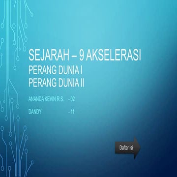 Perang dunia i & perang dunia ii