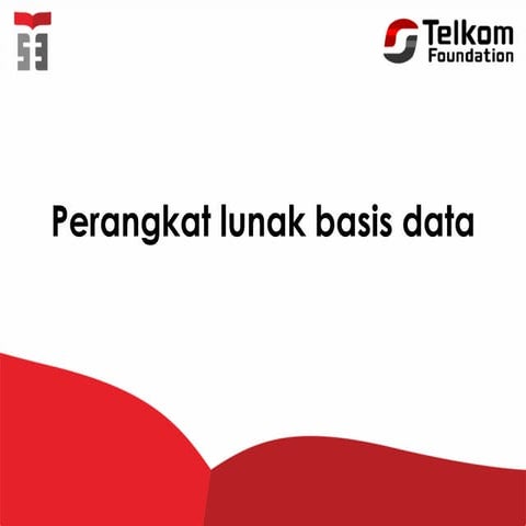 Perangkat lunak basis data