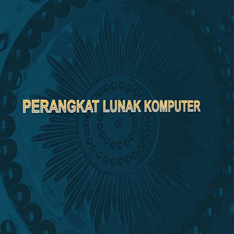 Perangkat Lunak Komputer