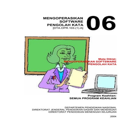 Perangkat lunak pengolah kata