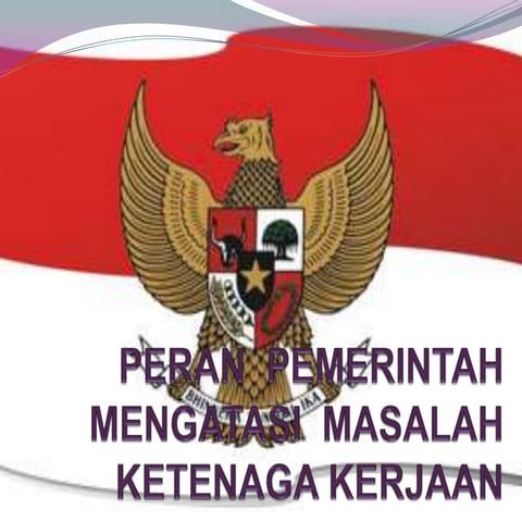 Peran  pemerintah Mengatasi Pengangguran