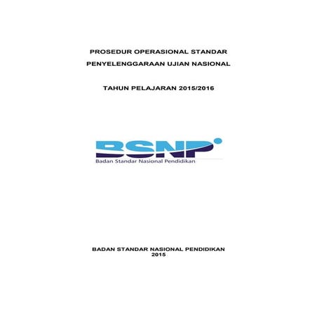 Peraturan bsnp-no-0034-pos-un-tp-2015-2016