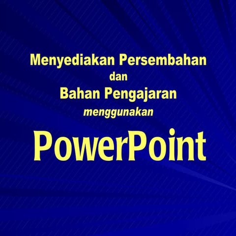 Peraturan Asas Power Point