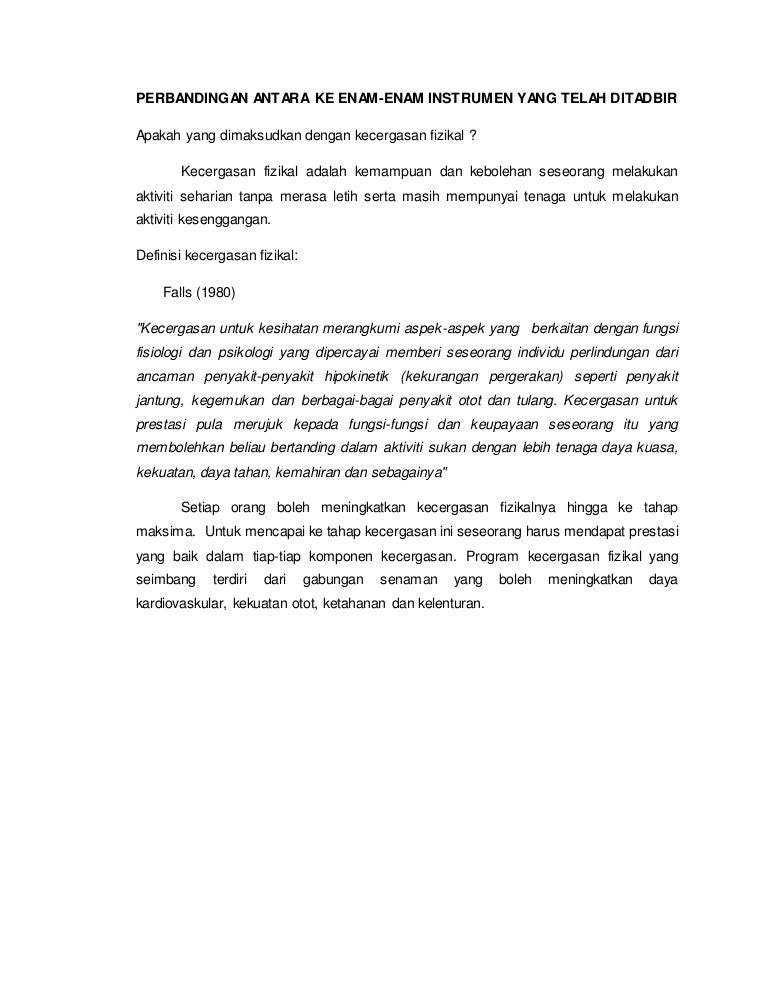 Perbandingan 6 Bateri Ujian