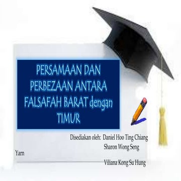 Perbandingan falsafah pendidikan timur dan barat