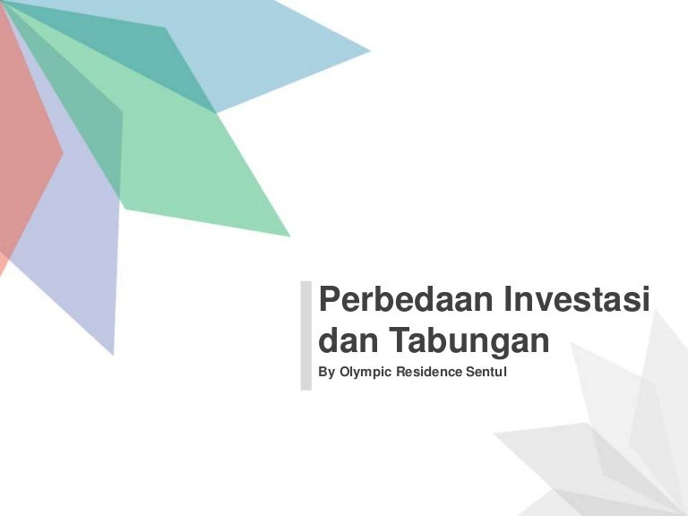 Perbedaan Tabungan Dan Investasi Andayani Rhani vrogue.co