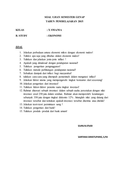 Perbedaan mikro makro